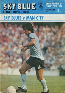 Coventry City v Manchester City League Cup 5th Round 1973/74